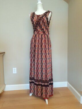 Jean Paul Gaultier Soleil Mesh Maxi Dress